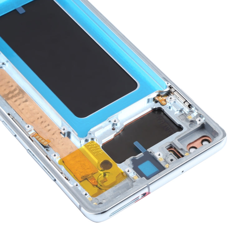 Original Super AMOLED LCD Screen for Samsung Galaxy S10+ Digitizer Full Assembly with Frame (Blue) - free shipping - PMc TechLife - Order now!