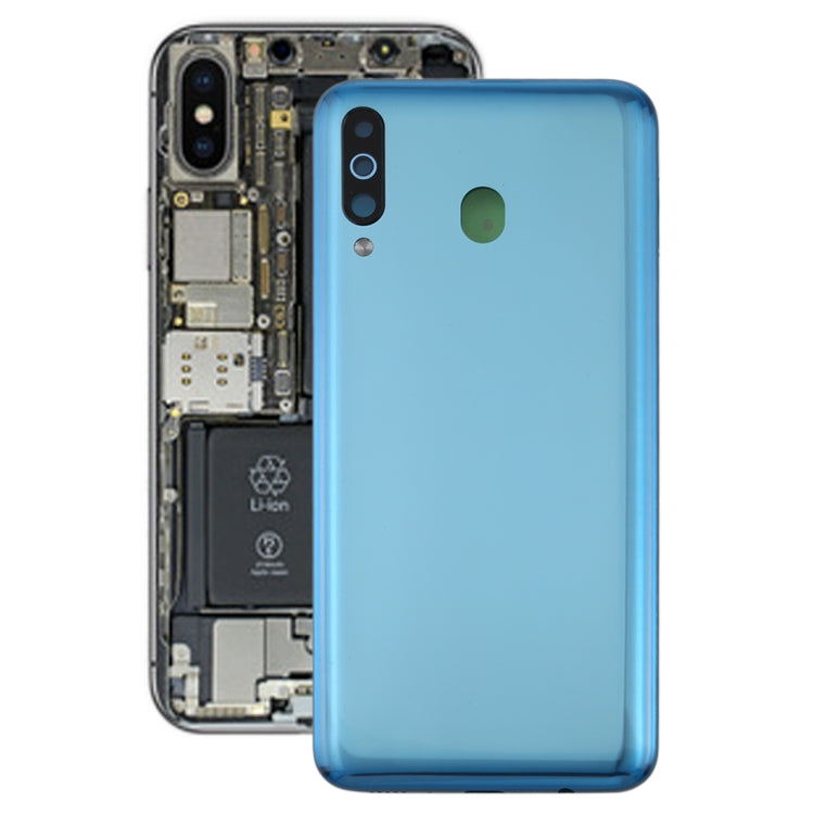 For Galaxy M40s Battery Back Cover (Blue) - free shipping - PMc TechLife - Order now!