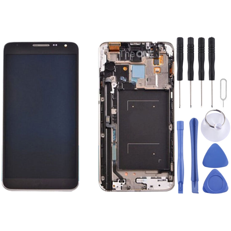 Original LCD Display + Touch Panel with Frame for Galaxy Note 3 Neo / N7505(Black) - free shipping - PMc TechLife - Order now!