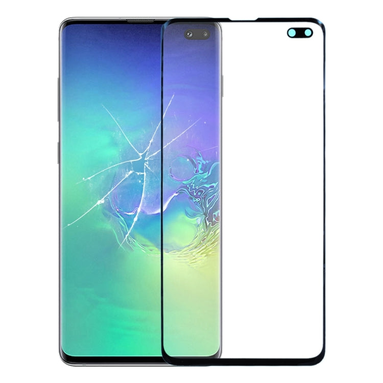 For Samsung Galaxy S10+ Front Screen Outer Glass Lens with OCA Optically Clear Adhesive - free shipping - PMc TechLife - Order now!