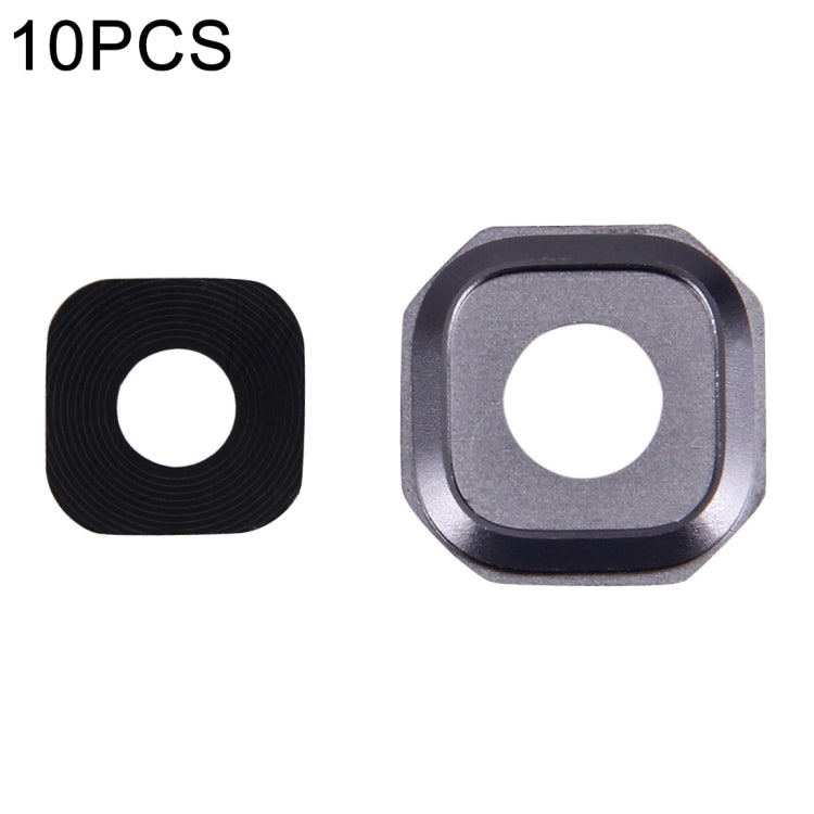 For Galaxy A5 (2016) / A510 10pcs Camera Lens Covers (Grey) - Camera by PMC Jewellery | Online Shopping South Africa | PMC Jewellery | Buy Now Pay Later Mobicred