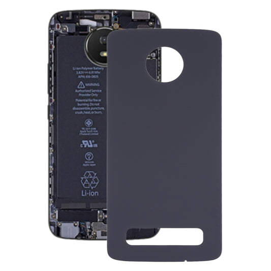 Battery Back Cover for Motorola Moto Z4(Black) - Back Cover by PMC Jewellery | Online Shopping South Africa | PMC Jewellery | Buy Now Pay Later Mobicred