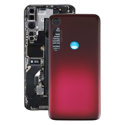 Battery Back Cover for Motorola Moto G8 Plus (Red) - Back Cover by PMC Jewellery | Online Shopping South Africa | PMC Jewellery | Buy Now Pay Later Mobicred