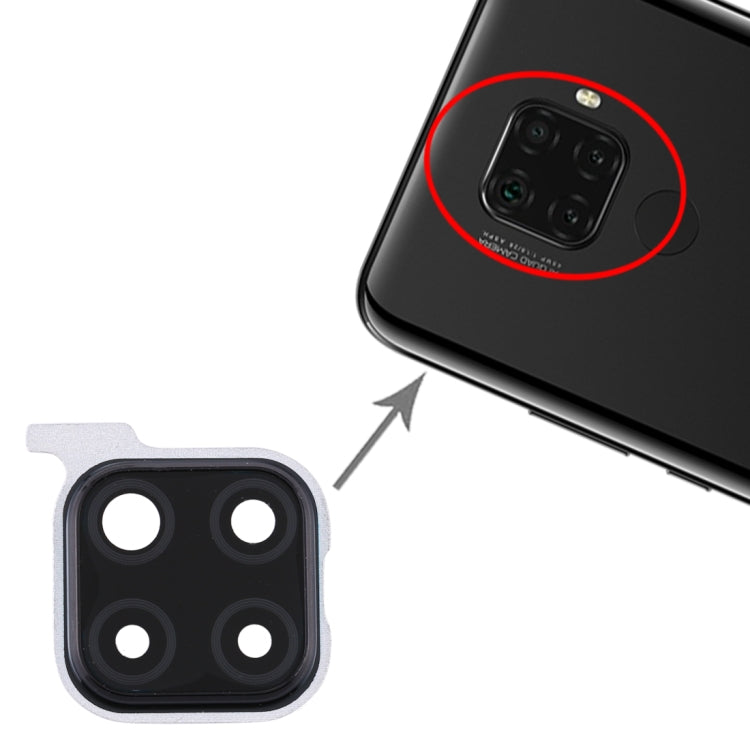 For Huawei Nova 5i Pro  10pcs Camera Lens Cover (Black) - free shipping - PMC TechLife - Order now!