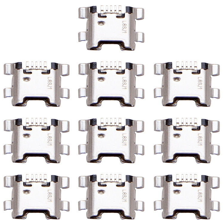 10 PCS Charging Port Connector for Huawei Honor 7A 5.7 inch (Global Version) - Tail Connector by PMc TechLife | Online Shopping South Africa | PMc TechLife | Buy Now Pay Later Mobicred