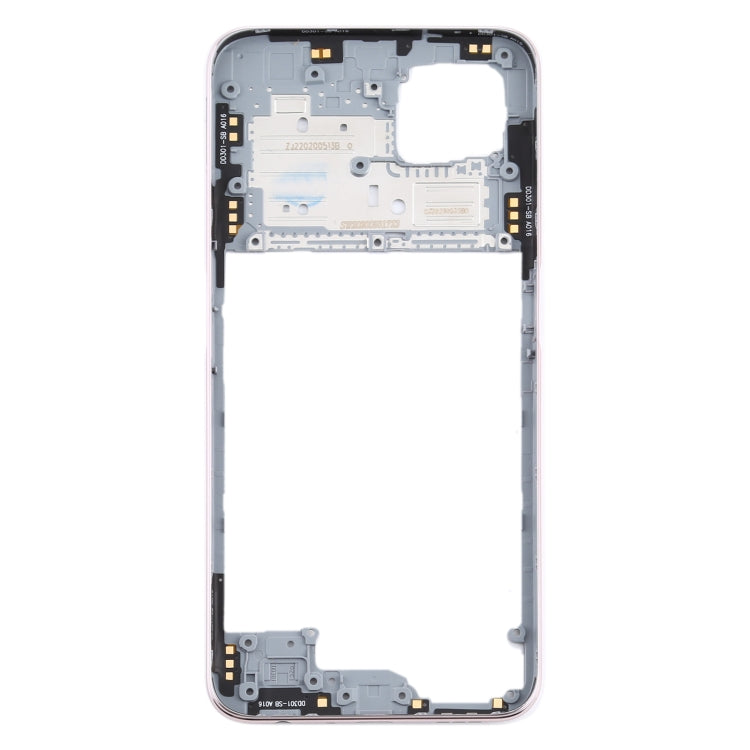 For OPPO A92s/Reno4 Z 5G PDKM00 Middle Frame Bezel Plate (Gold) - Frame Bezel Plate by PMC Jewellery | Online Shopping South Africa | PMC Jewellery | Buy Now Pay Later Mobicred