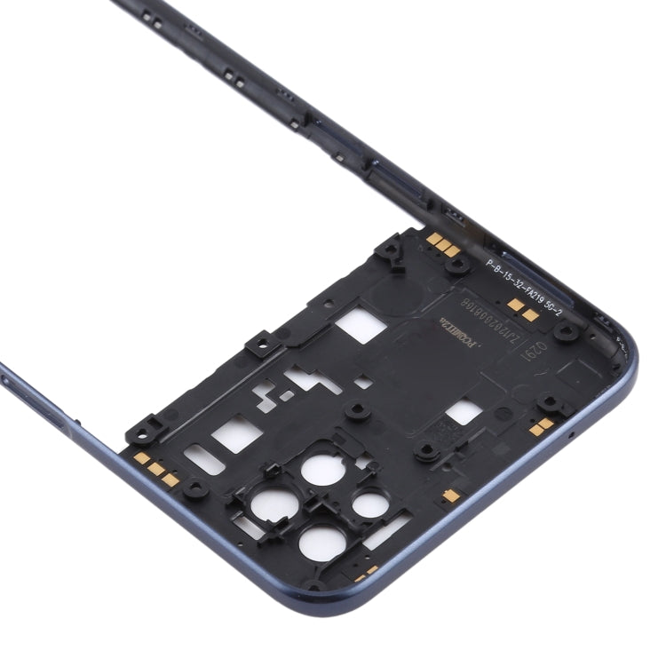 For OPPO A72 5G PDYM20 Middle Frame Bezel Plate (Black) - Frame Bezel Plate by PMC Jewellery | Online Shopping South Africa | PMC Jewellery | Buy Now Pay Later Mobicred