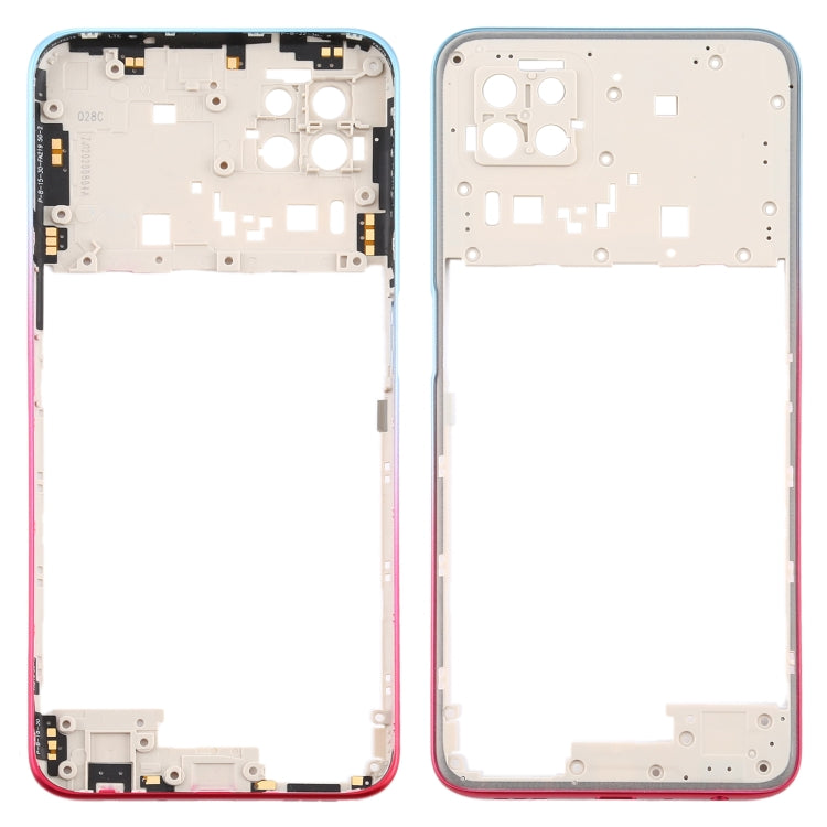 For OPPO A72 5G PDYM20 Middle Frame Bezel Plate (Blue) - free shipping - PMC TechLife - Order now!