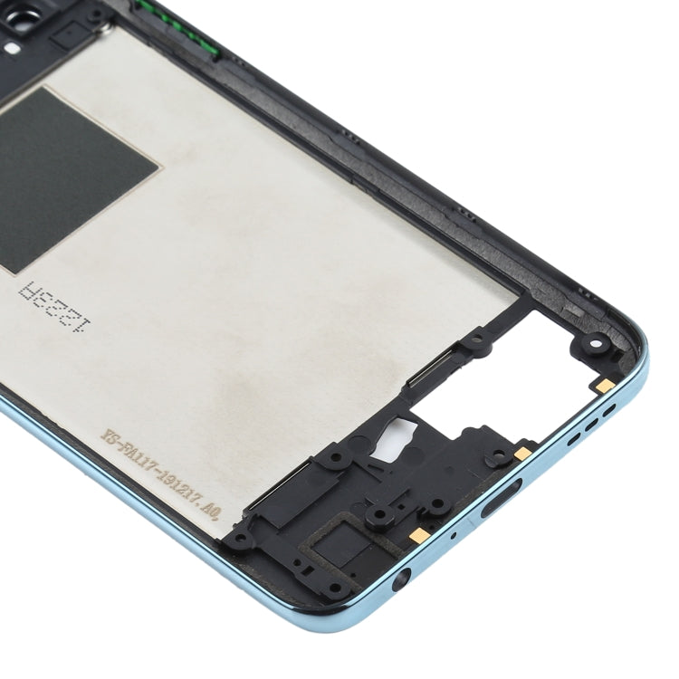 For OPPO A91/F15 PCPM00 CPH2001 CPH2021 Back Housing Frame (Baby Blue) - Frame Bezel Plate by PMC Jewellery | Online Shopping South Africa | PMC Jewellery | Buy Now Pay Later Mobicred