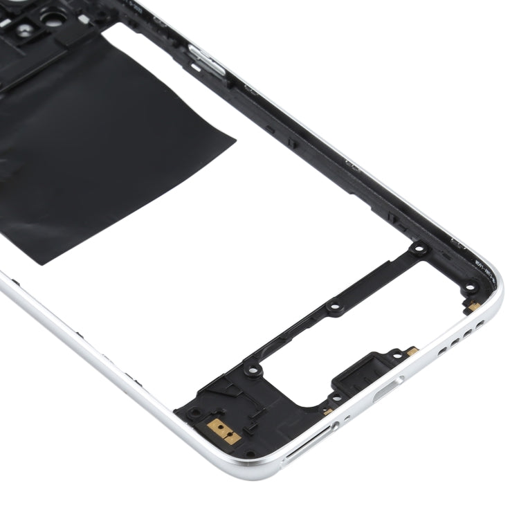 For OPPO Realme X7 Back Housing Frame (White) - Frame Bezel Plate by PMC Jewellery | Online Shopping South Africa | PMC Jewellery | Buy Now Pay Later Mobicred