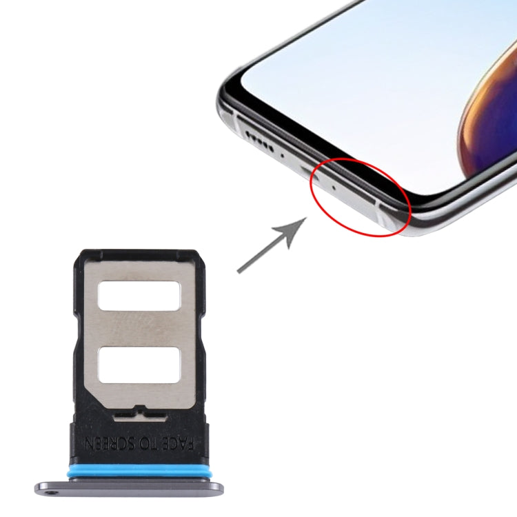 SIM Card Tray + SIM Card Tray for Xiaomi Redmi K30S (Black) - Card Tray by PMc TechLife | Online Shopping South Africa | PMc TechLife | Buy Now Pay Later Mobicred