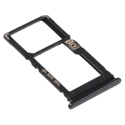 SIM Card Tray + Micro SD Card Tray for Motorola Moto G Stylus 2020 (Black) - Card Socket by PMC Jewellery | Online Shopping South Africa | PMC Jewellery | Buy Now Pay Later Mobicred