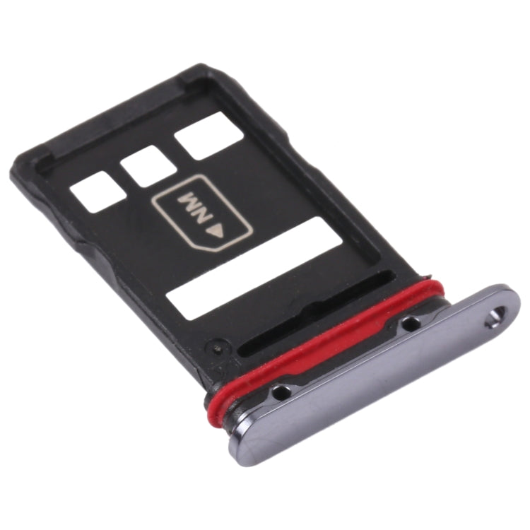 SIM Card Tray + NM Card Tray for Huawei Mate 40 Pro (Black) - Card Socket by PMc TechLife | Online Shopping South Africa | PMc TechLife | Buy Now Pay Later Mobicred