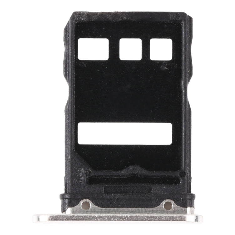 SIM Card Tray + NM Card Tray for Huawei Mate 40 (Silver) - Card Socket by PMc TechLife | Online Shopping South Africa | PMc TechLife | Buy Now Pay Later Mobicred