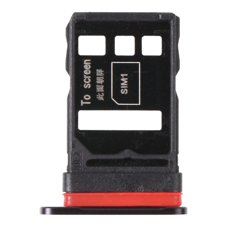SIM Card Tray + SIM Card Tray for Huawei Nova 7 Pro 5G (Black) - Card Socket by PMc TechLife | Online Shopping South Africa | PMc TechLife | Buy Now Pay Later Mobicred