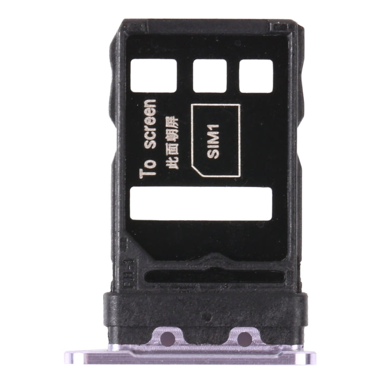 SIM Card Tray + SIM Card Tray for Huawei Nova 7 Pro 5G (Space Silver) - Card Socket by PMc TechLife | Online Shopping South Africa | PMc TechLife | Buy Now Pay Later Mobicred