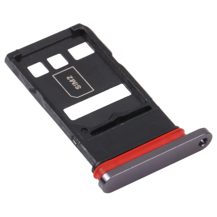 SIM Card Tray + SIM Card Tray for Honor 30 Pro (Black) - Card Socket by PMc TechLife | Online Shopping South Africa | PMc TechLife | Buy Now Pay Later Mobicred
