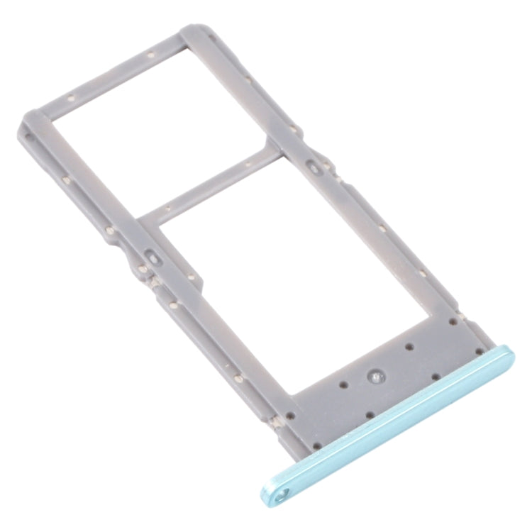 SIM Card Tray + SIM Card Tray / Micro SD Card Tray for Honor Play4 (Phantom Blue) - Card Socket by PMc TechLife | Online Shopping South Africa | PMc TechLife | Buy Now Pay Later Mobicred
