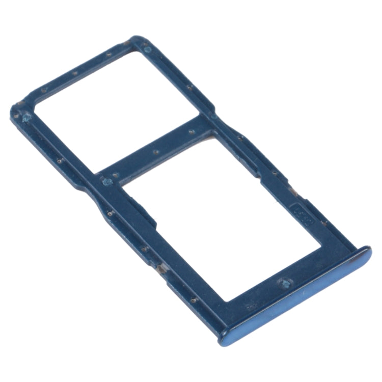 SIM Card Tray + SIM Card Tray / Micro SD Card Tray for Huawei Nova 4e(Blue) - Card Socket by PMc TechLife | Online Shopping South Africa | PMc TechLife | Buy Now Pay Later Mobicred