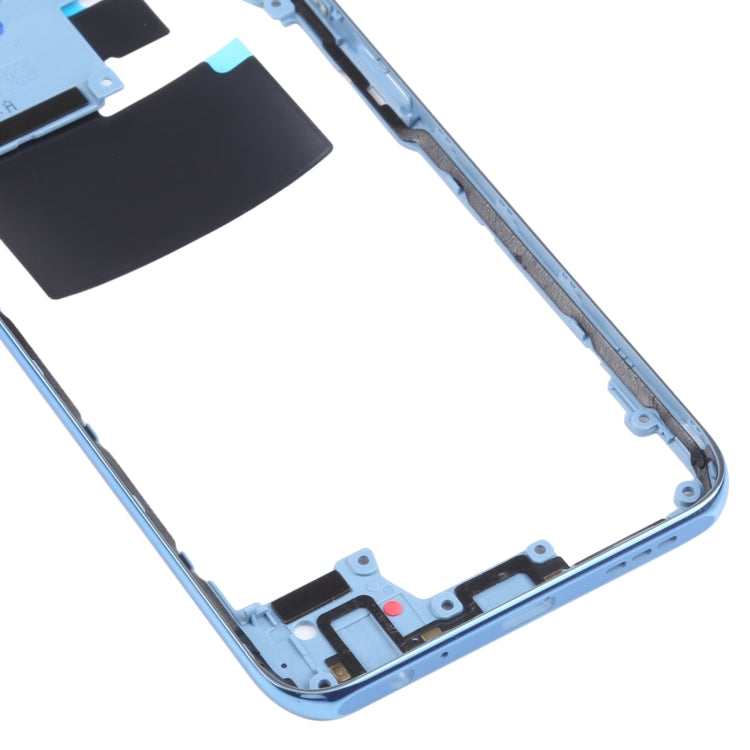 Middle Frame Bezel Plate for Xiaomi Redmi Note 10s M2101K7BG (Blue) - LCD Related Parts by PMC Jewellery | Online Shopping South Africa | PMC Jewellery