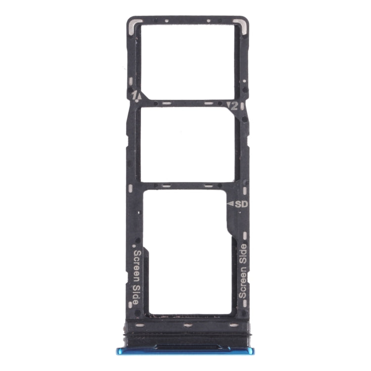 For infinix Note 8 X692 SIM Card Tray + SIM Card Tray + Micro SD Card Tray (Green) - Card Tray by PMc TechLife | Online Shopping South Africa | PMc TechLife | Buy Now Pay Later Mobicred