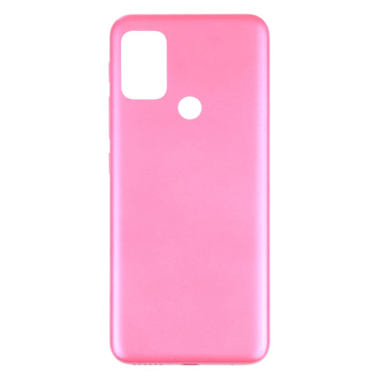 Battery Back Cover for Motorola Moto G20 XT2138-1 XT2138-2 (Pink) - Back Cover by PMC Jewellery | Online Shopping South Africa | PMC Jewellery | Buy Now Pay Later Mobicred