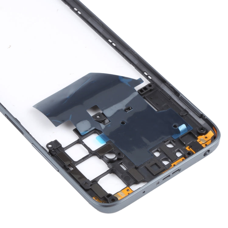 Middle Frame Bezel Plate for Xiaomi Redmi 10 (Black) - Frame Bezel Plate by PMc TechLife | Online Shopping South Africa | PMc TechLife | Buy Now Pay Later Mobicred