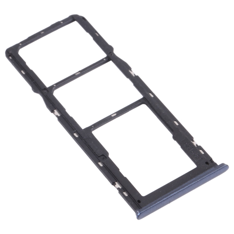 For OPPO A35 CPH2179  SIM Card Tray + SIM Card Tray + Micro SD Card Tray (Black) - Card Tray by PMc TechLife | Online Shopping South Africa | PMc TechLife | Buy Now Pay Later Mobicred