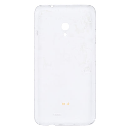 For Alcatel Pixi 4 (5.0) 4G / 5045 / 5045A / 5045D / 5045G / 5045J / 5045X Battery Back Cover  (Silver) - Back Cover by PMC Jewellery | Online Shopping South Africa | PMC Jewellery | Buy Now Pay Later Mobicred
