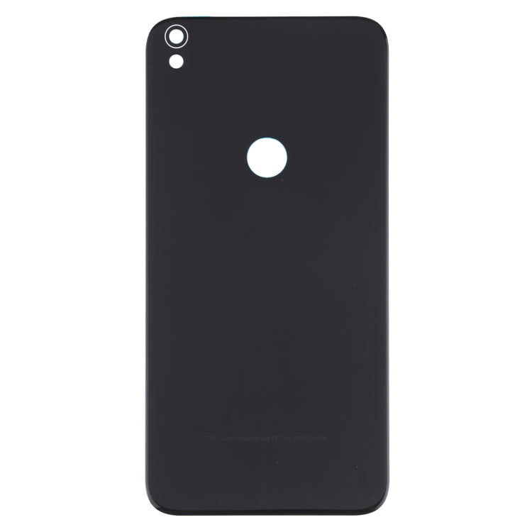 For Alcatel One Touch Shine Lite 5080 5080X 5080A 5080U 5080F 5080Q 5080D Glass Battery Back Cover  (Black) - Back Cover by PMC Jewellery | Online Shopping South Africa | PMC Jewellery | Buy Now Pay Later Mobicred