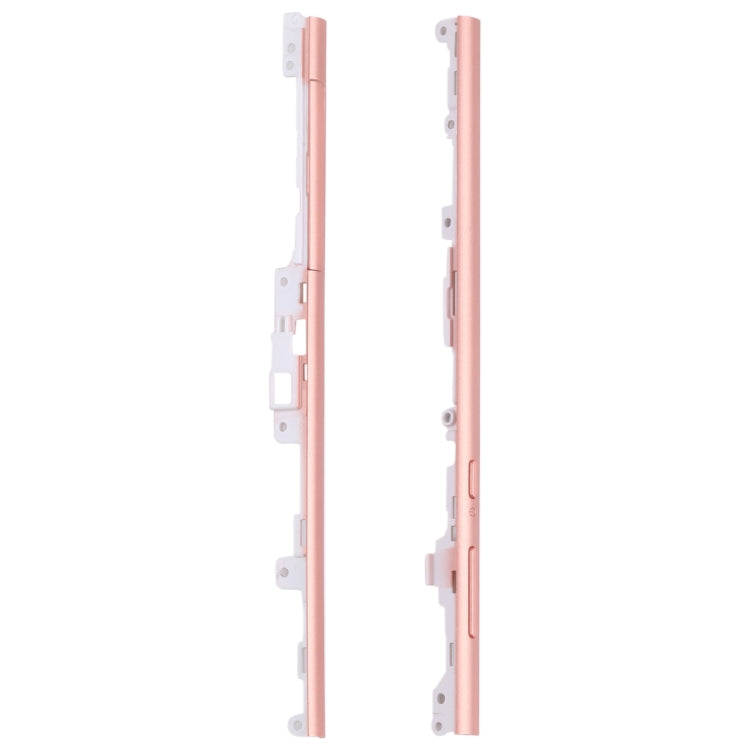 1 Pair Side Part Sidebar For Sony Xperia L1(Pink) - Frame Bezel Plate by PMC Jewellery | Online Shopping South Africa | PMC Jewellery | Buy Now Pay Later Mobicred