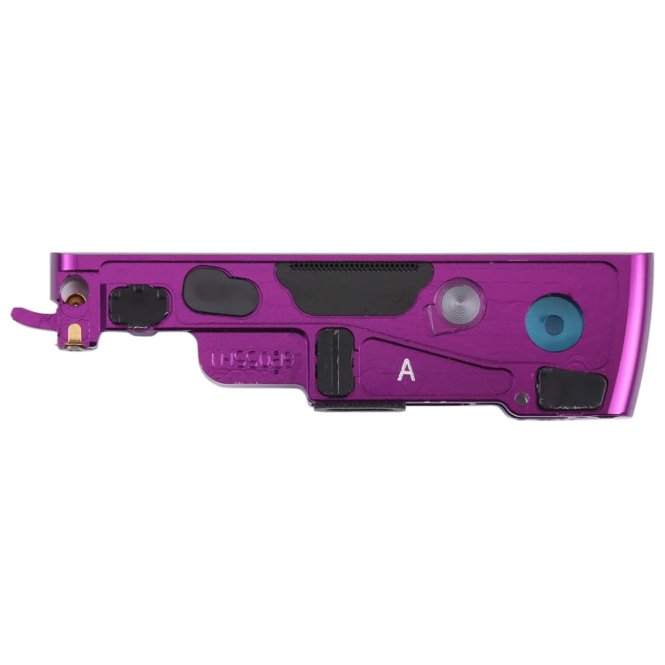 For OPPO Reno / Reno 5G Front Camera Slide Lens Frame (Purple) - Camera Series by PMC Jewellery | Online Shopping South Africa | PMC Jewellery | Buy Now Pay Later Mobicred