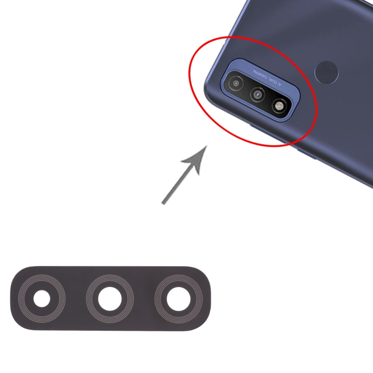 10 PCS Back Camera Lens for Motorola G Pure - Camera Accessories by PMC TechLife | Online Shopping South Africa | PMC TechLife | Buy Now Pay Later Mobicred