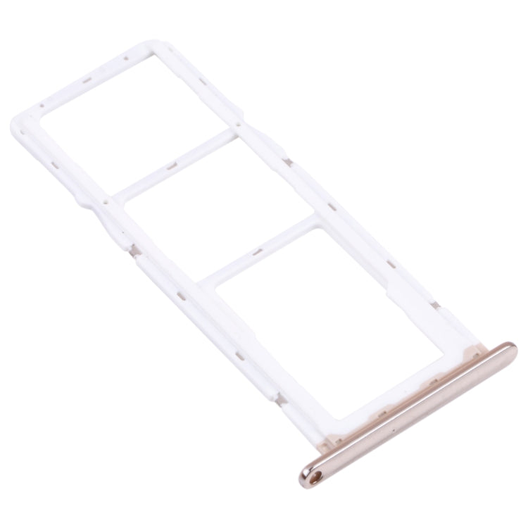 SIM Card Tray + SIM Card Tray + Micro SD Card Tray for Honor 7A Pro (Silver) - Card Socket by PMc TechLife | Online Shopping South Africa | PMc TechLife | Buy Now Pay Later Mobicred