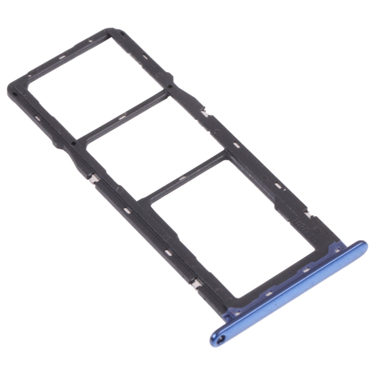 SIM Card Tray + SIM Card Tray + Micro SD Card Tray for Huawei Enjoy 8e (Blue) - Card Socket by PMc TechLife | Online Shopping South Africa | PMc TechLife | Buy Now Pay Later Mobicred