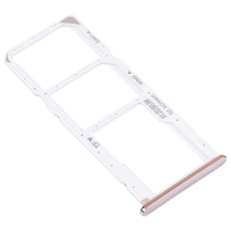 SIM Card Tray + SIM Card Tray + Micro SD Card Tray for Huawei Y7 Pro 2018 (Silver) - Card Socket by PMc TechLife | Online Shopping South Africa | PMc TechLife | Buy Now Pay Later Mobicred