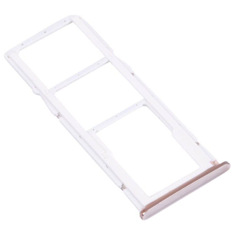 SIM Card Tray + SIM Card Tray + Micro SD Card Tray for Huawei Y7 Pro 2018 (Silver) - Card Socket by PMc TechLife | Online Shopping South Africa | PMc TechLife | Buy Now Pay Later Mobicred