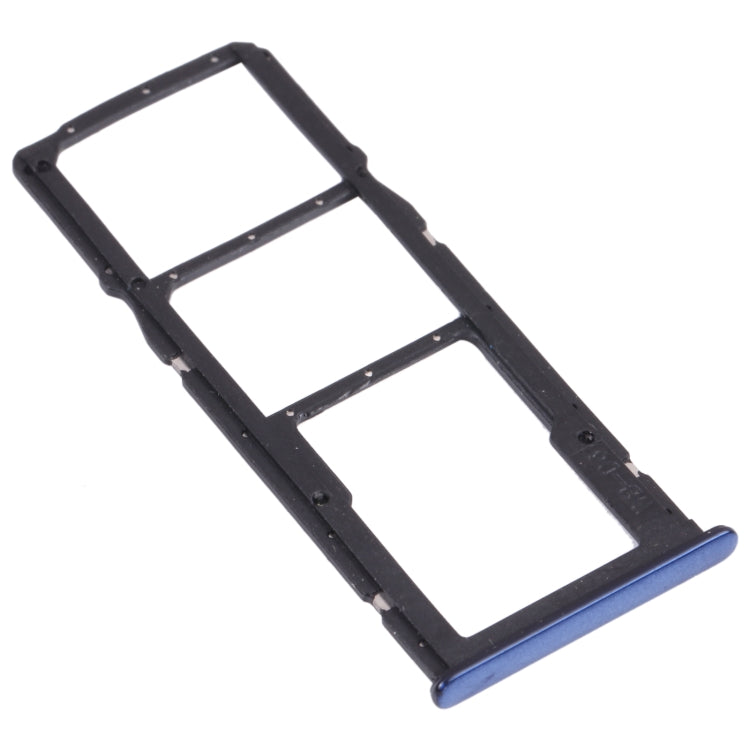 SIM Card Tray + SIM Card Tray + Micro SD Card Tray for Huawei Enjoy 8 (Blue) - Card Socket by PMc TechLife | Online Shopping South Africa | PMc TechLife | Buy Now Pay Later Mobicred