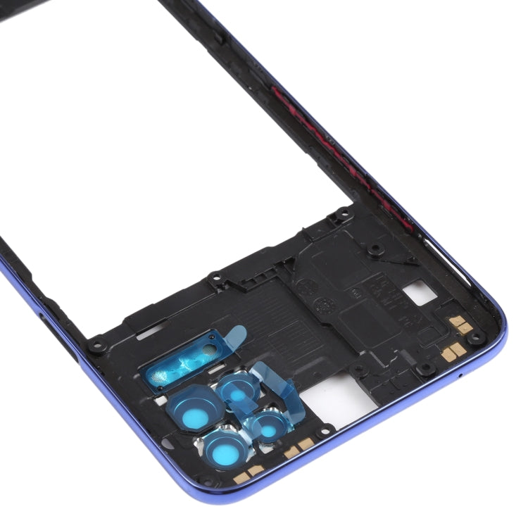 Middle Frame Bezel Plate for LG Q52 / K62 (Blue) - For LG by PMc TechLife | Online Shopping South Africa | PMc TechLife | Buy Now Pay Later Mobicred