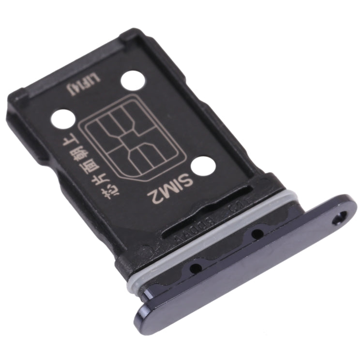 For OPPO Reno6 Pro 5G  SIM Card Tray + SIM Card Tray (Black) - Card Tray by PMc TechLife | Online Shopping South Africa | PMc TechLife | Buy Now Pay Later Mobicred