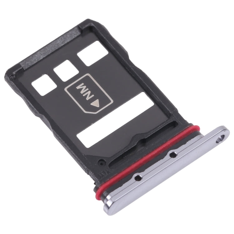 SIM Card Tray + NM Card Tray for Huawei P50 (Black) - Card Socket by PMc TechLife | Online Shopping South Africa | PMc TechLife | Buy Now Pay Later Mobicred
