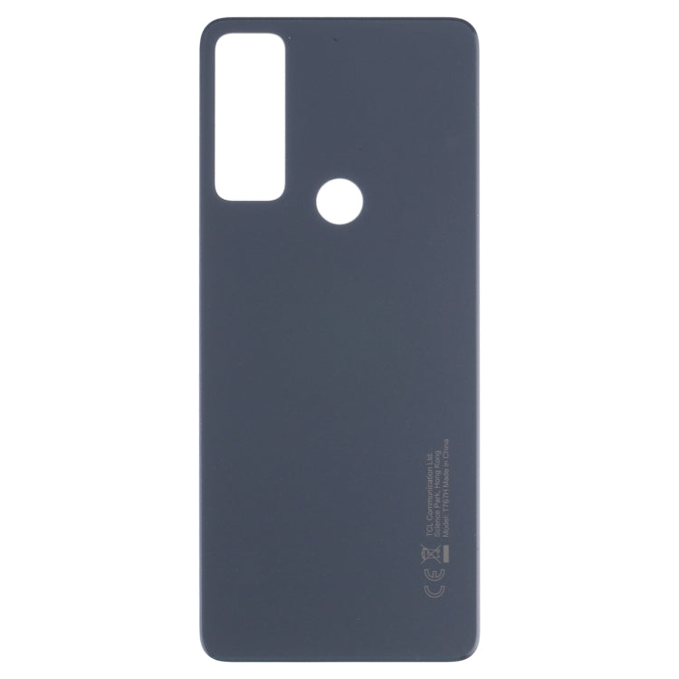 Battery Back Cover for TCL 20 R 5G/20 XE(Black) - For TCL by PMC Jewellery | Online Shopping South Africa | PMC Jewellery | Buy Now Pay Later Mobicred