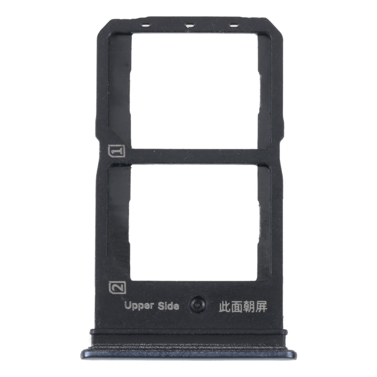 For vivo Y55S 5G SIM Card Tray + SIM Card Tray (Black) - Card Socket by PMc TechLife | Online Shopping South Africa | PMc TechLife | Buy Now Pay Later Mobicred