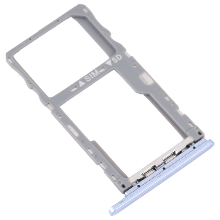 For TCL 10 SE T766H Original SIM Card Tray + SIM / Micro SD Card Tray(Purple) - For TCL by PMC Jewellery | Online Shopping South Africa | PMC Jewellery | Buy Now Pay Later Mobicred