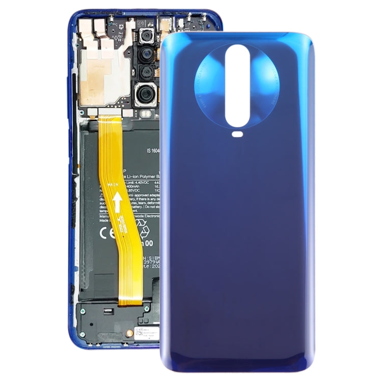 For Xiaomi Poco X2 OEM Glass Battery Back Cover(Blue) - Back Cover by PMC Jewellery | Online Shopping South Africa | PMC Jewellery