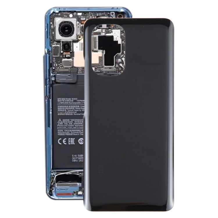 For Xiaomi Mi 11x OEM Glass Battery Back Cover(Black) - Back Cover by PMC TechLife | Online Shopping South Africa | PMC TechLife