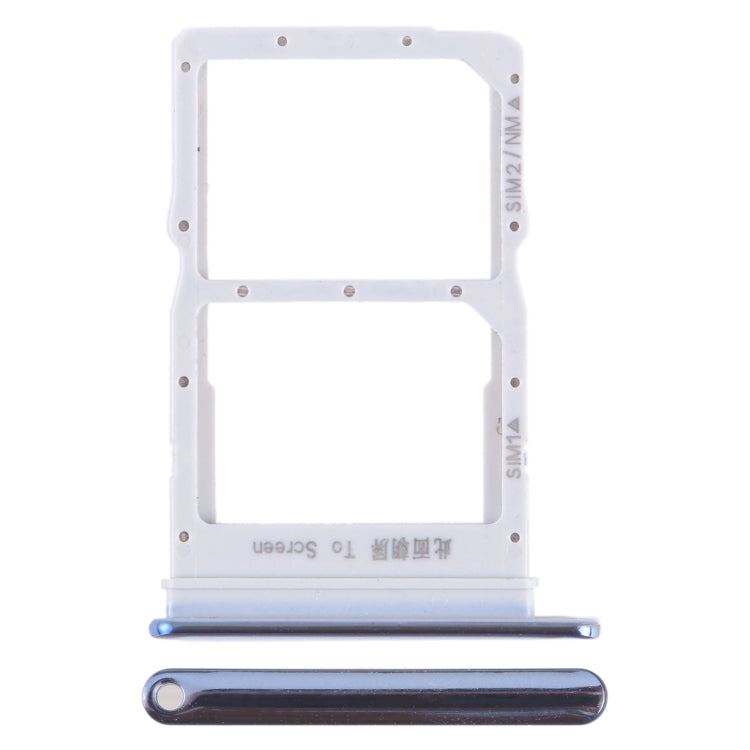 For Honor X10 Pro SIM + SIM / NM Card Tray (Silver) - Card Socket by PMc TechLife | Online Shopping South Africa | PMc TechLife | Buy Now Pay Later Mobicred