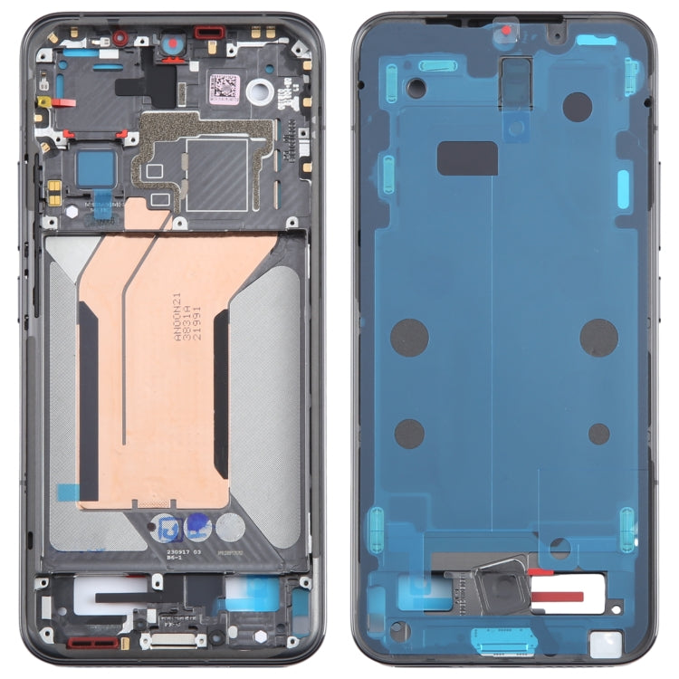 For Xiaomi 14 Original Front Housing LCD Frame Bezel Plate (Black) - free shipping - PMC TechLife - Order now!