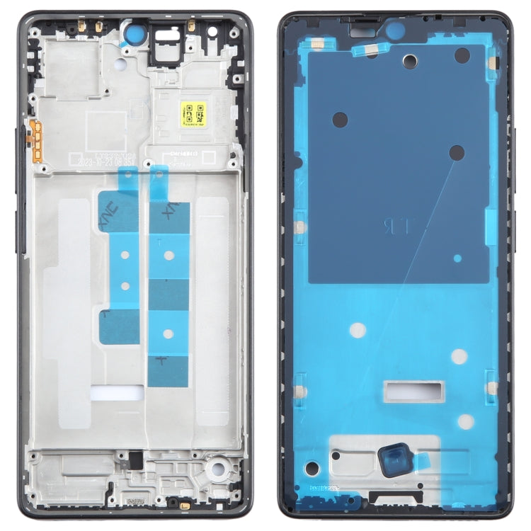 For Xiaomi Redmi Note 13 Pro 4G Original Front Housing LCD Frame Bezel Plate (Black) - Frame Bezel Plate by PMC TechLife | Online Shopping South Africa | PMC TechLife