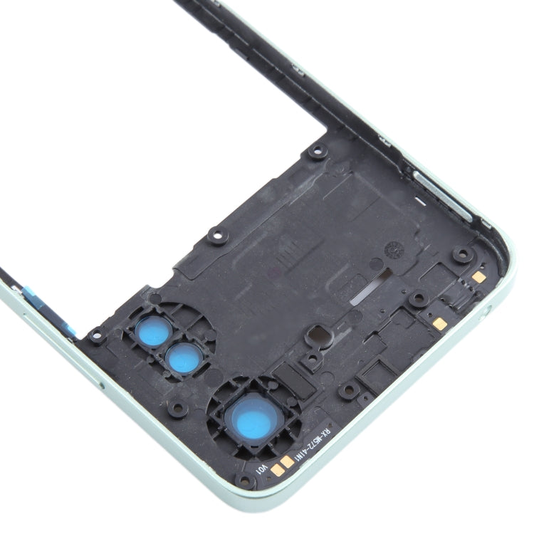 For Xiaomi Redmi 13C 4G Original Middle Frame Bezel Plate (Green) - Frame Bezel Plate by PMC TechLife | Online Shopping South Africa | PMC TechLife | Buy Now Pay Later Mobicred